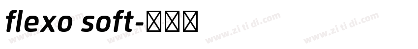 flexo soft字体转换